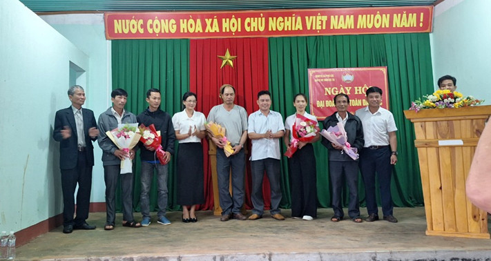Thôn Lộc Tài xã Phú Lộc tổ chức Ngày Hội đại đoàn kết toàn dân tộc 