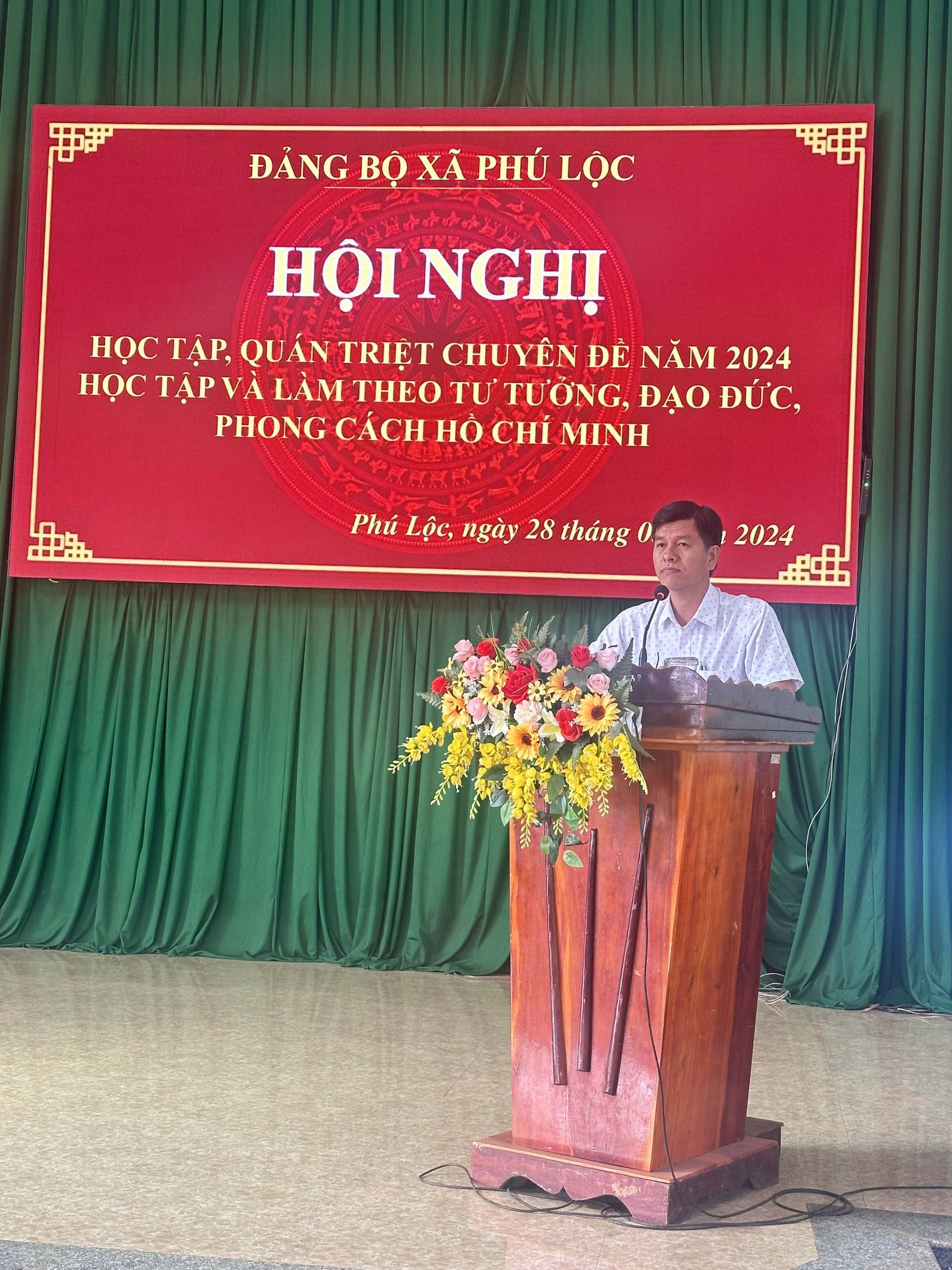 Hội nghị học tập quán triệt chuyên đề tư tưởng đạo đức Hồ Chí Minh năm 2024