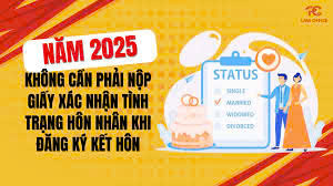 Không phải nộp Giấy xác nhận tình trạng hôn nhân khi đăng ký kết hôn