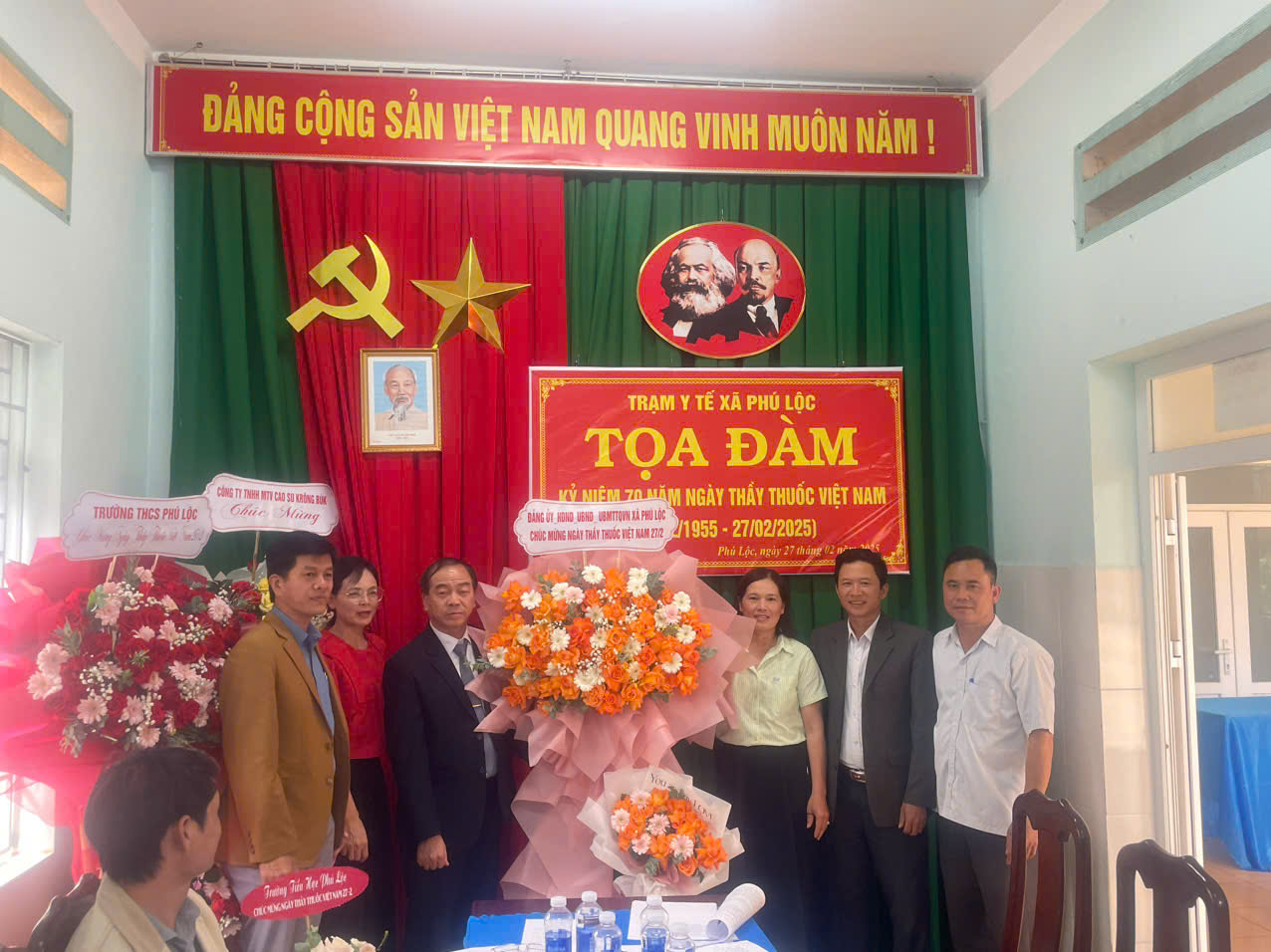 Trạm y tế xã Phú Lộc tổ chức Tọa Đàm Kỷ niệm 70 năm ngày thầy thuốc Việt Nam ( 27/02/1955 – 27/02/2025