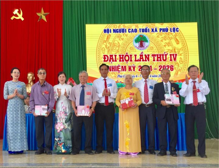 Đại hội đại biểu Hội Người cao tuổi xã Phú Lộc lần thứ IV, nhiệm kỳ 2021-2026